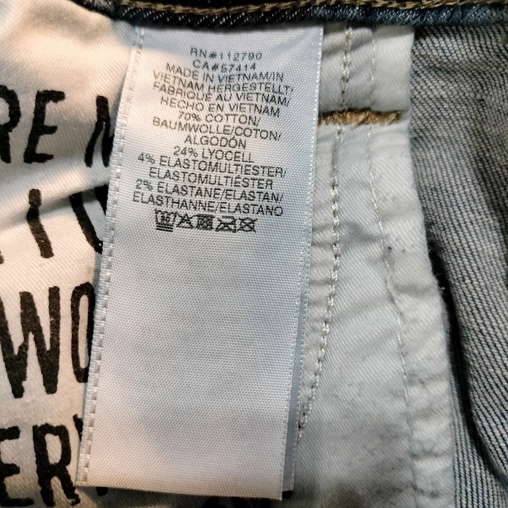 True Religion Vintage Vibes, Classic, Jennie Light Blue Curvy Skinny Jeans SZ-32 - Picture 6 of 7